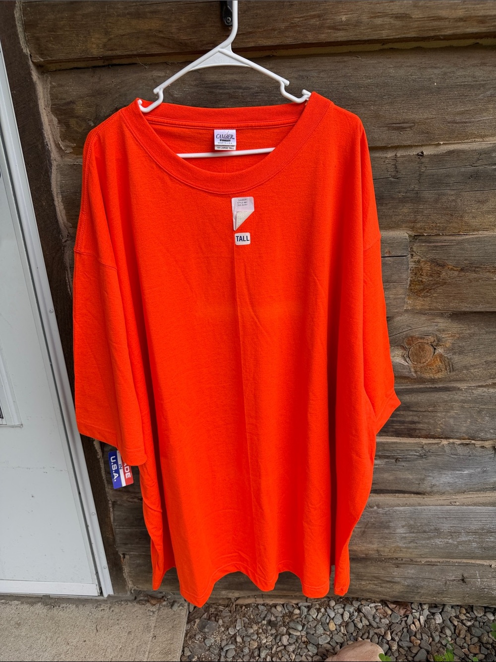 Carhartt Tall Men's Short Sleeve Tee in Bright Orange